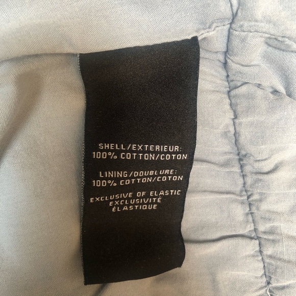 7 FOR ALL MANKIND Puff Sleeve Tie Back Denim Dress Size M - Picture 7 of 10